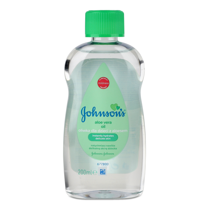 Олійка дитяча Aloe vera 200мл Johnson’s Baby