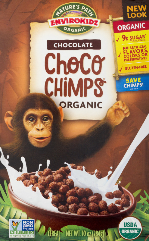 Nature's Path Envirokidz Choco Chimps Cereal Chocolate Nature's