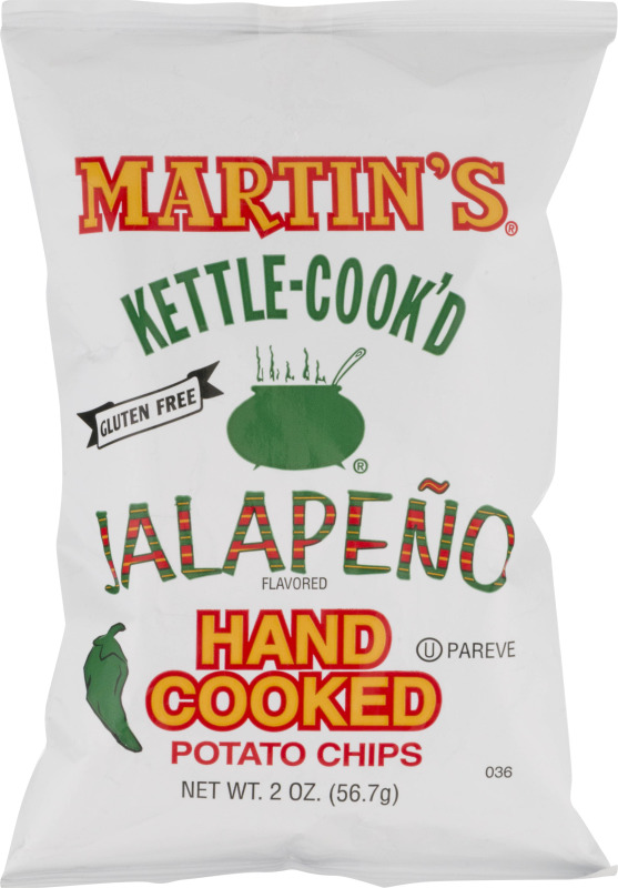 Martin's Hand Cooked Potato Chips KettleCook'd Jalapeño Martin's