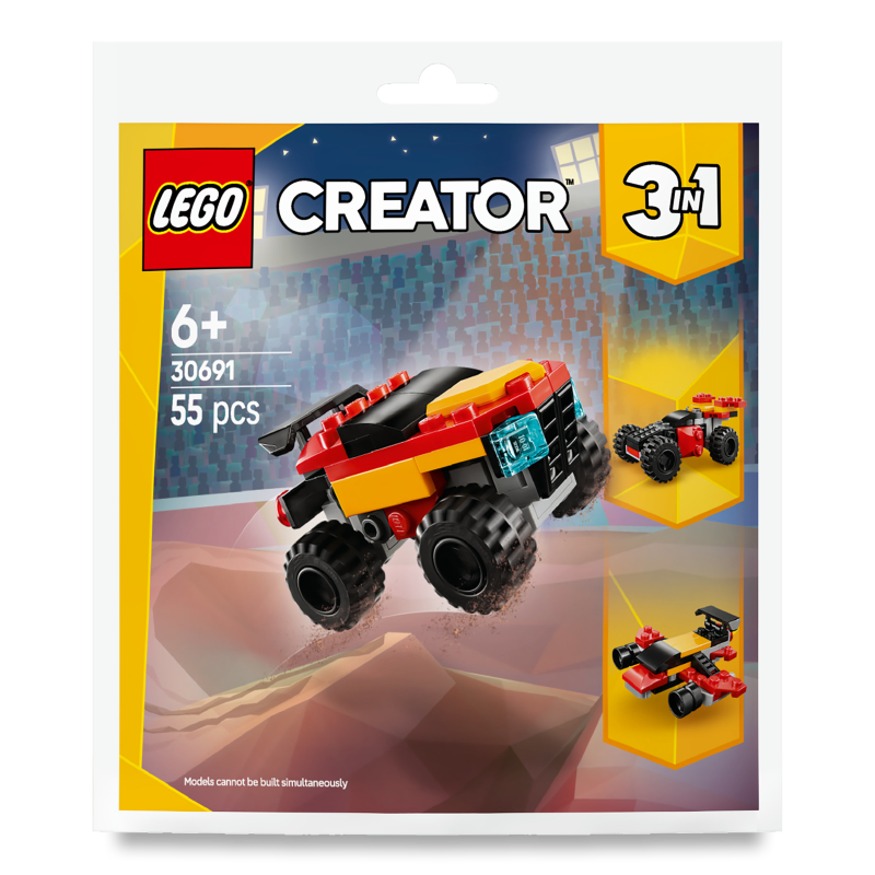 Конструктор Creator Вантажівочка-монстр з відкидним дахом Lego