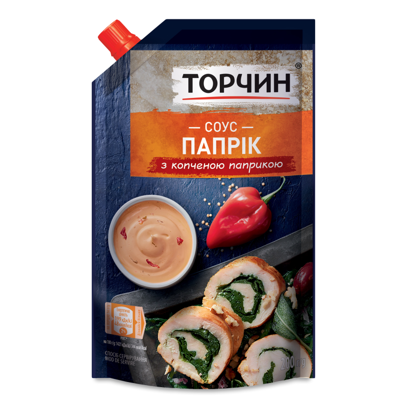 Соус Папрік 200г д/п Торчин