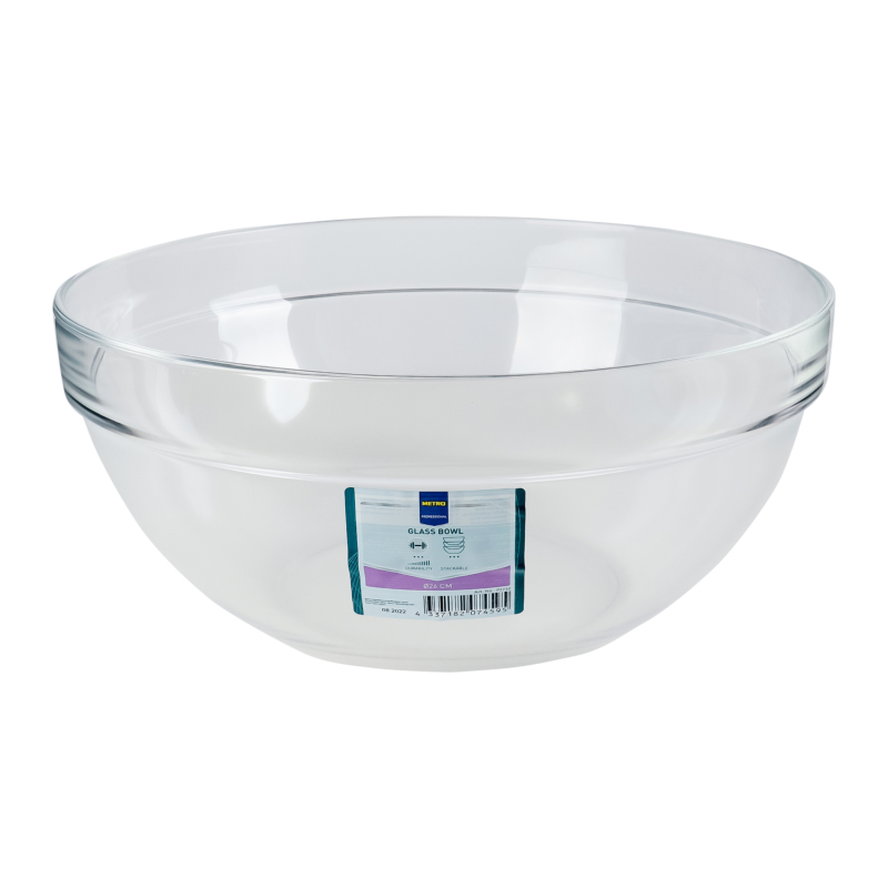 Миска стеклянная 26см №P2732 Metro Professional 1шт Metro Professional ...
