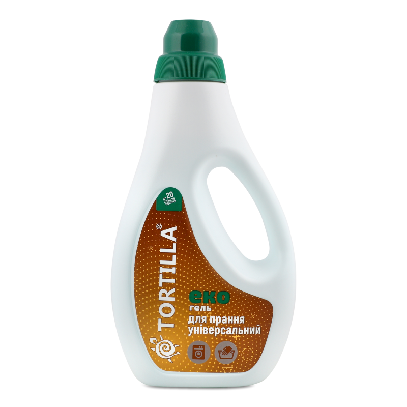 Гель д/прання Еко універсальний 1000мл Тортілла