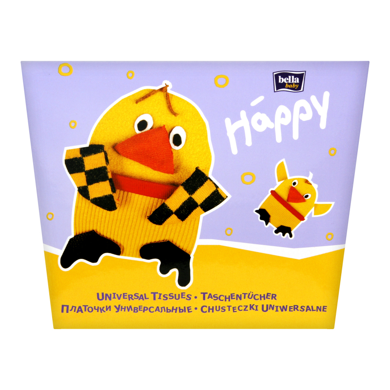 Салфетки Bella Baby Happy бумажные 80шт в асс Bella 5900516421106 ...