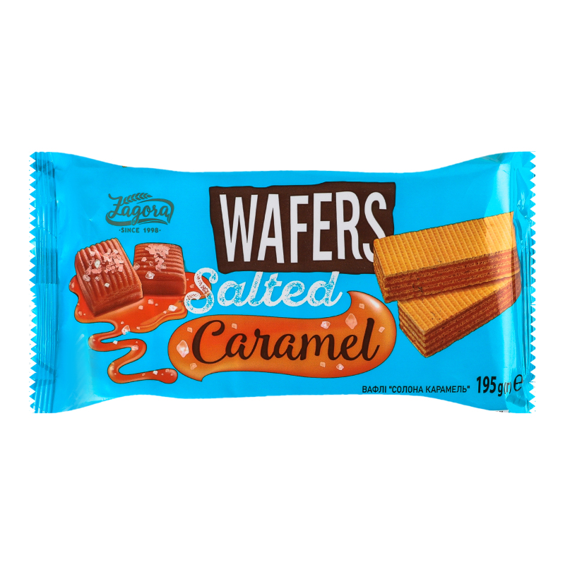 Вафлі Salted caramel Zagora м/у