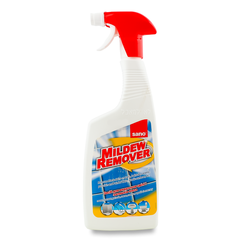 Засіб д/видалення плісняви та залишків мила 750мл Сано