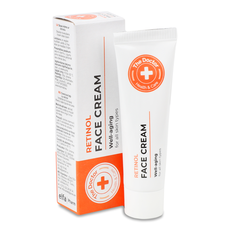 Крем д/обличчя Ретинол д/всіх типів шкіри 30мл Зе Доктор Хелз енд Кеа