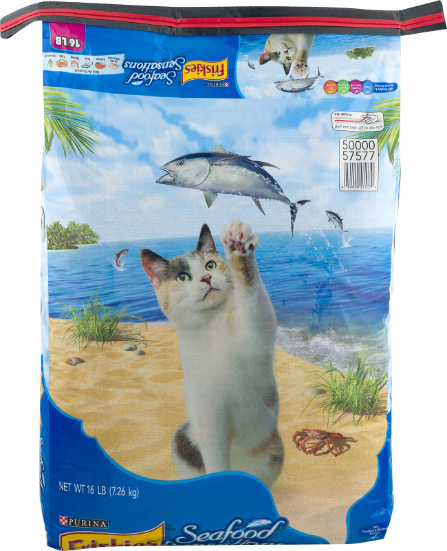 Cat Dry Food Purina Friskies Seafood Sensations Dry Cat Food