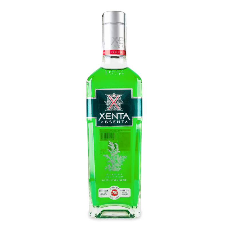 Настоянка Абсент Ксента 70% 0,5л