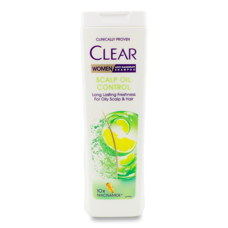 Шампунь Баланс жирності шкіри голови проти лупи 360мл Кліа