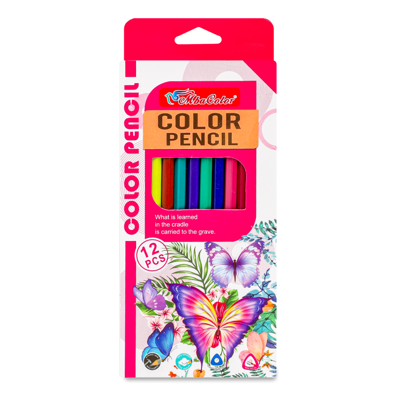 Олівці кольорові 12шт KYYW752