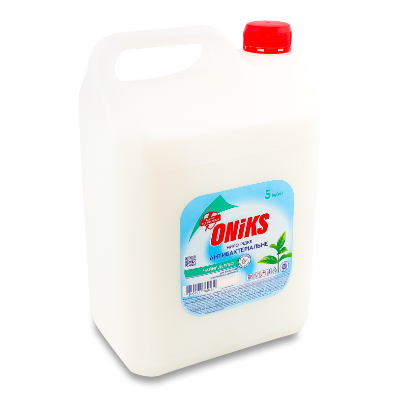 Мило рідке Антибактеріальне Чайне дерево 5000г Онікс