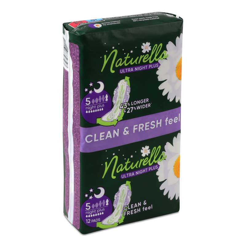 Прокладки гігієнічні Ultra night plus ароматизовані 12шт Naturella