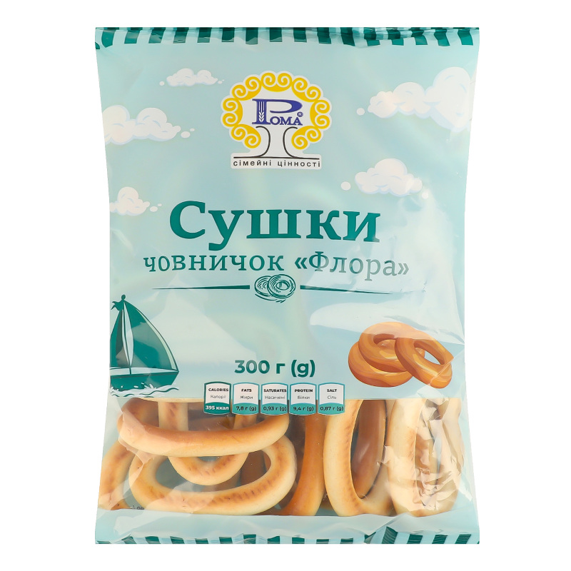 Сушки Човничок Флора Рома м/у