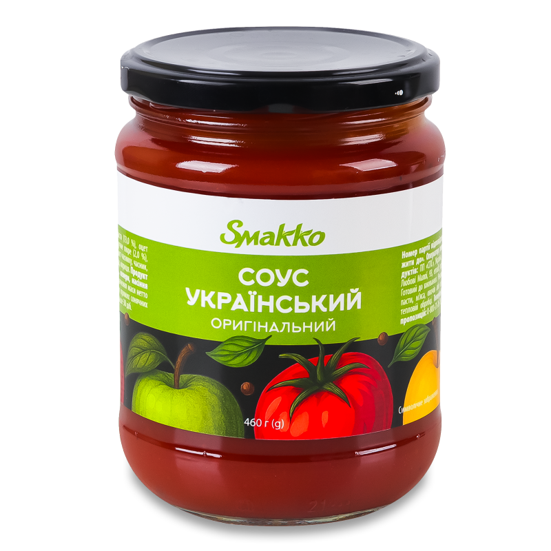 Соус Український оригінальний 460г твіст/б Smakko