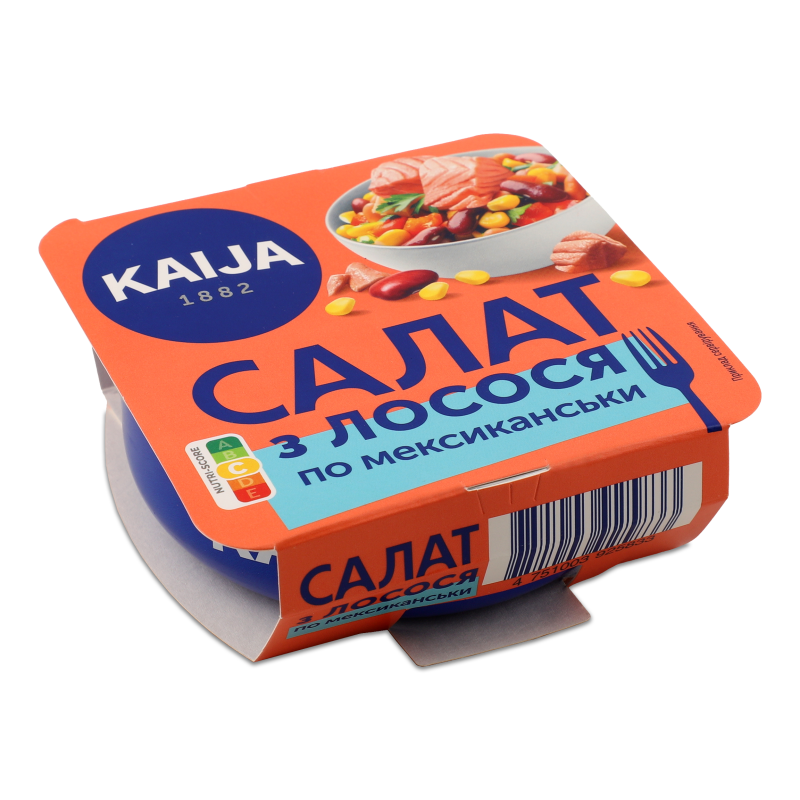 Салат з лосося По-мексиканськи 160г ж/б Kaija