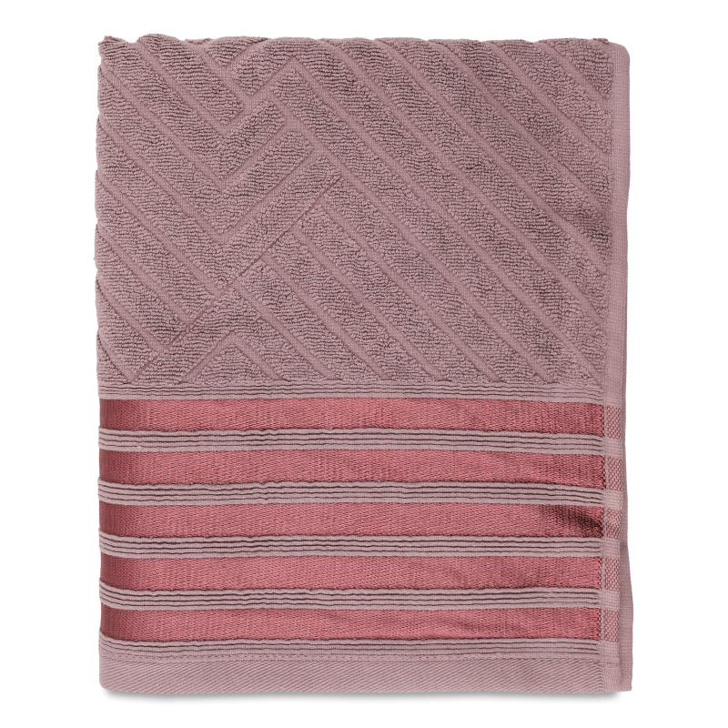 Рушник пильно-рожевий махровий 50*90см 500г/м2 GM Textile