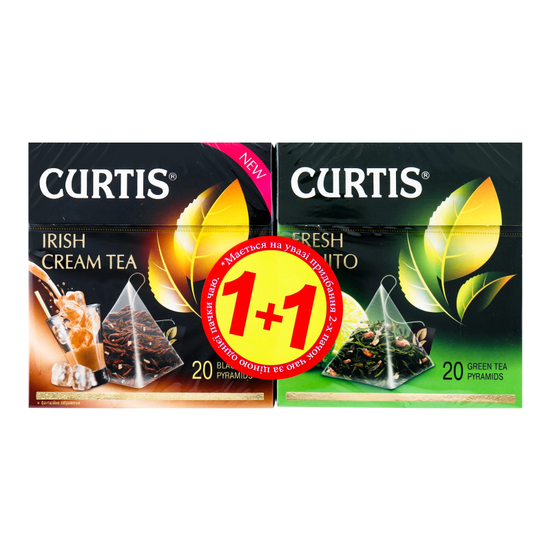Набор чая Irish cream+Fresh mojito Cocktail Curtis 1шт Curtis ...