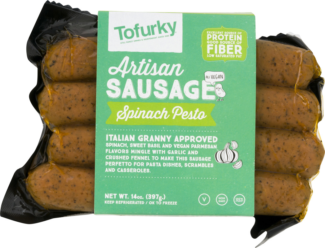 Tofurky Artisan Sausage Spinach Pesto Tofurky(25583006058) customers