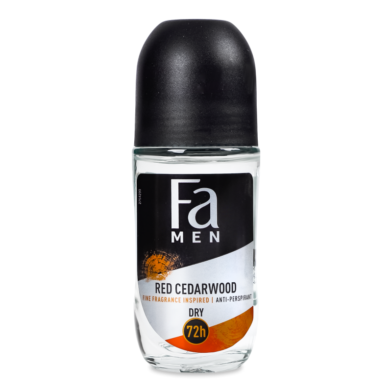 Антиперспірант Червоне дерево д/чоловіків кульковий 50мл Fa