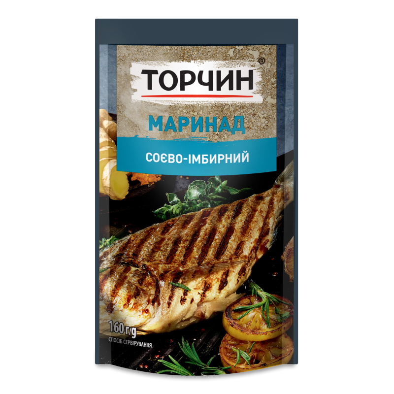 Маринад соєво-імбирний 160г д/п Торчин
