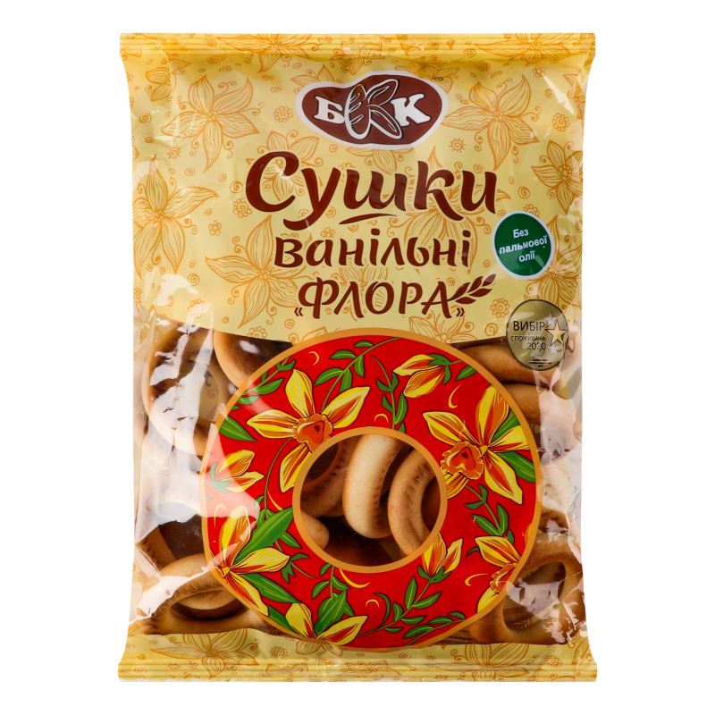 Сушки ванильные Флора БКК м/у 300г БКК(4820199870019): купить в ...