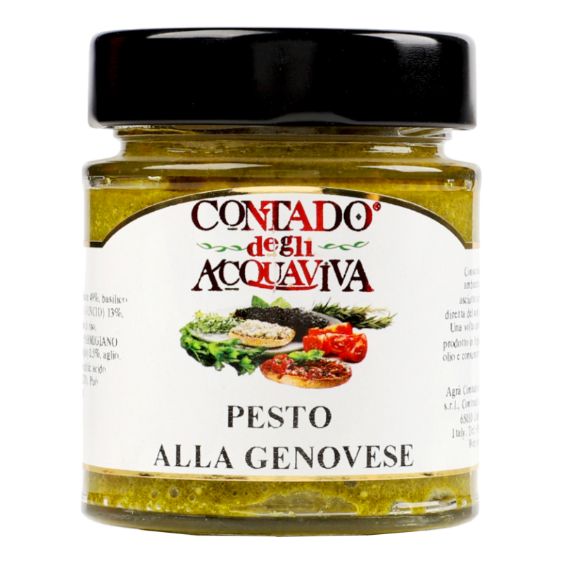 Соус песто Alla genovese Contado degli Acquaviva с/б