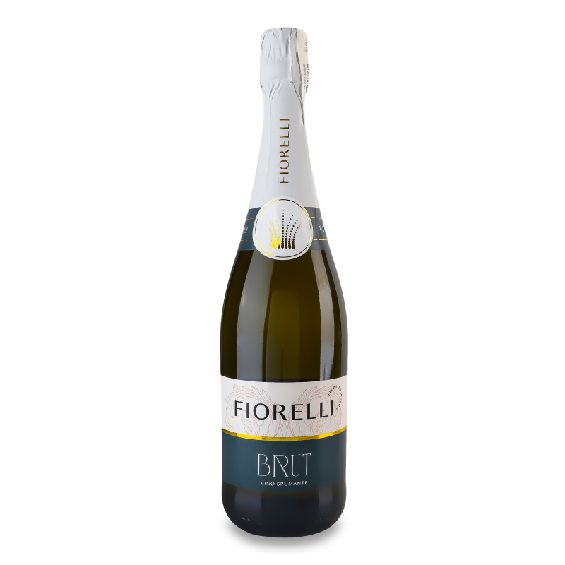 Вино ігристе Брют біле сухе 11% 0,75л Fiorelli