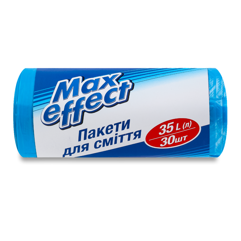 Пакети д/сміття 35л 30шт Max effect