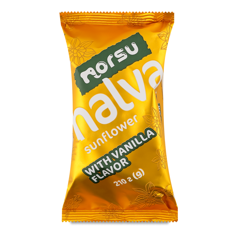 Халва соняшникова з ароматом ванілі 210г Norsu