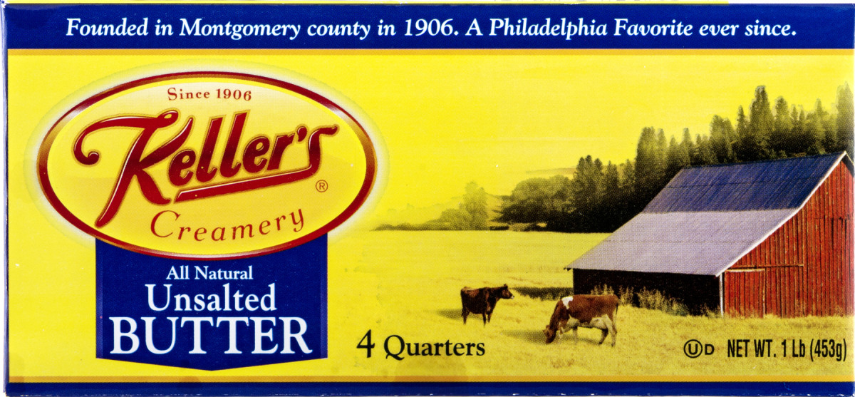Keller's Creamery Unsalted Butter 4 CT Keller's(15700209677
