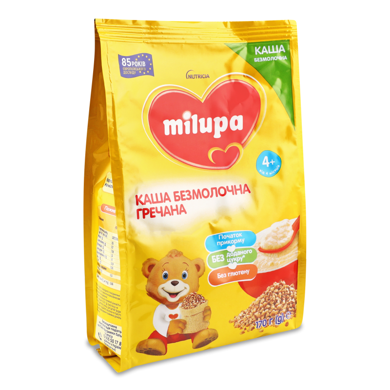 Каша безмолочна гречана 170г Milupa