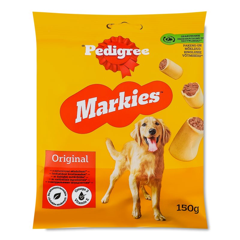 Печиво д/собак Markies 150г Pedigree