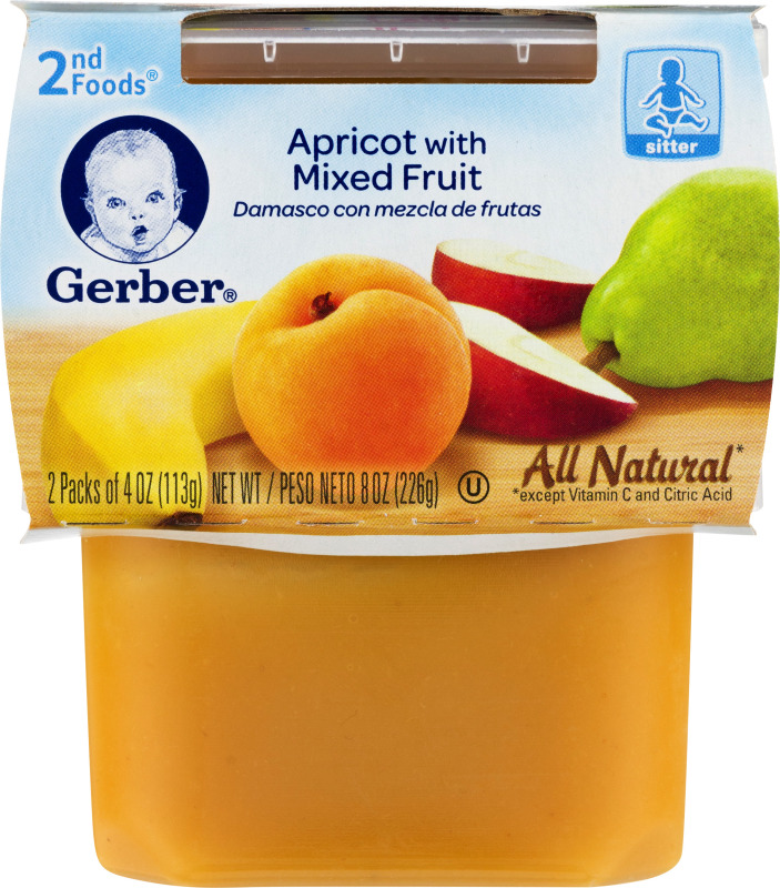 Gerber Apricot with Mixed Fruit 2nd Foods Gerber(15000076696) customers reviews