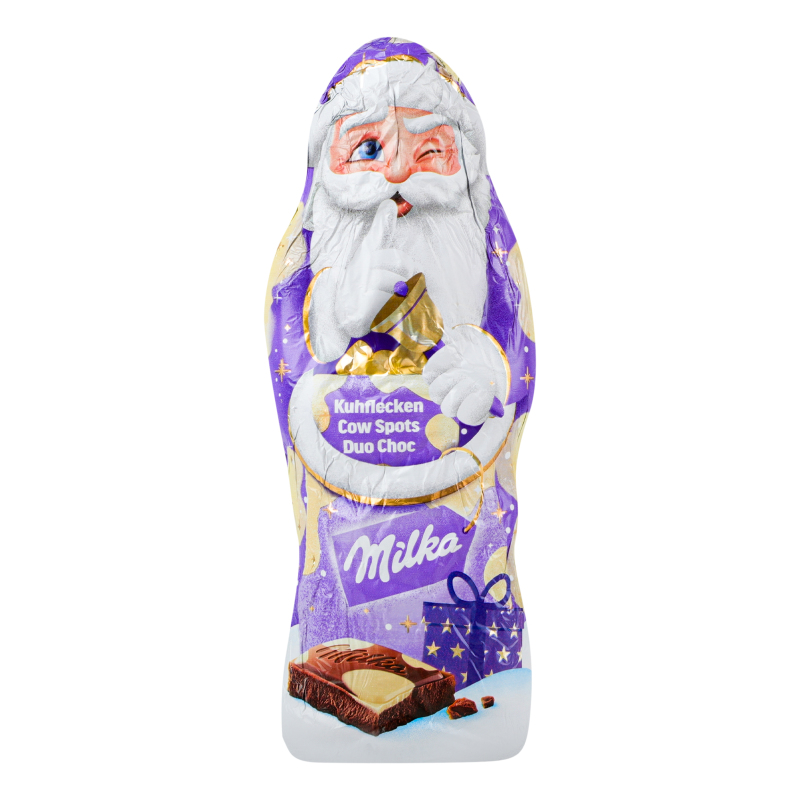 Шоколад фігурний молочний з додаванням білого шоколаду Milka м/у