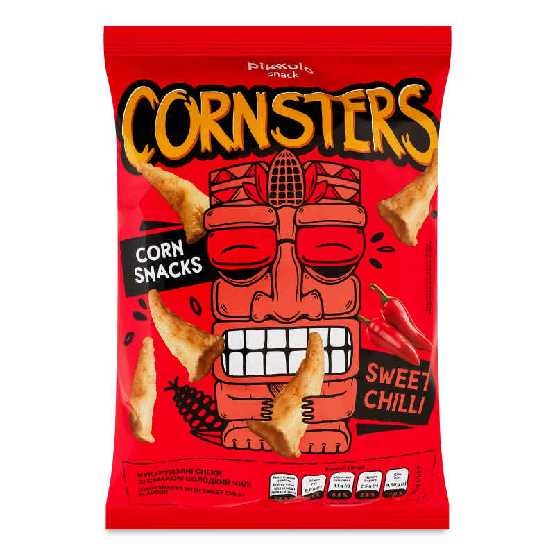 Снеки кукурудзяні з смаком Солодкий чилі 60г Cornsters
