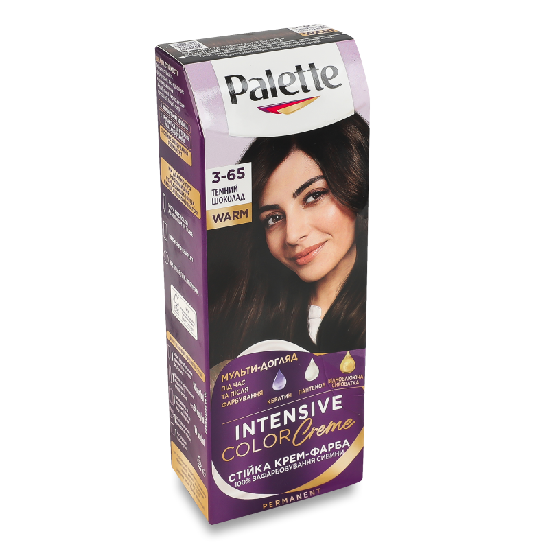 Крем-фарба д/волосся Intensive Color 3-65 Темний шоколад Palette