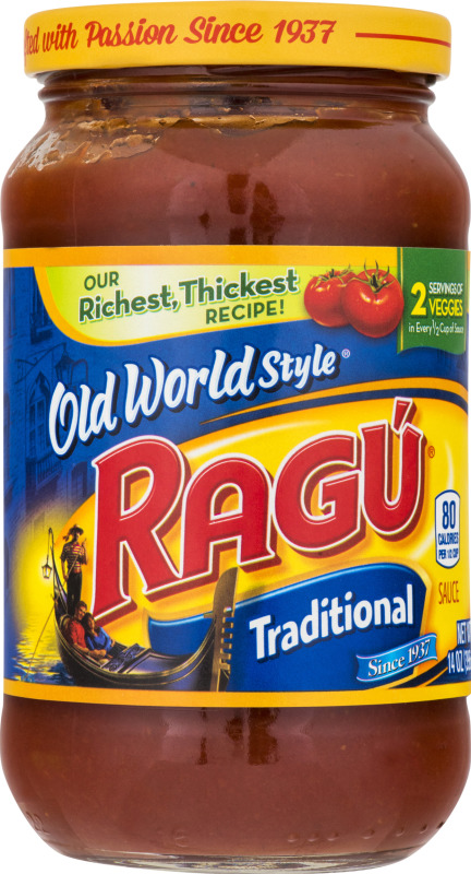 Ragu Old World Style Sauce Traditional Ragu(36200000502