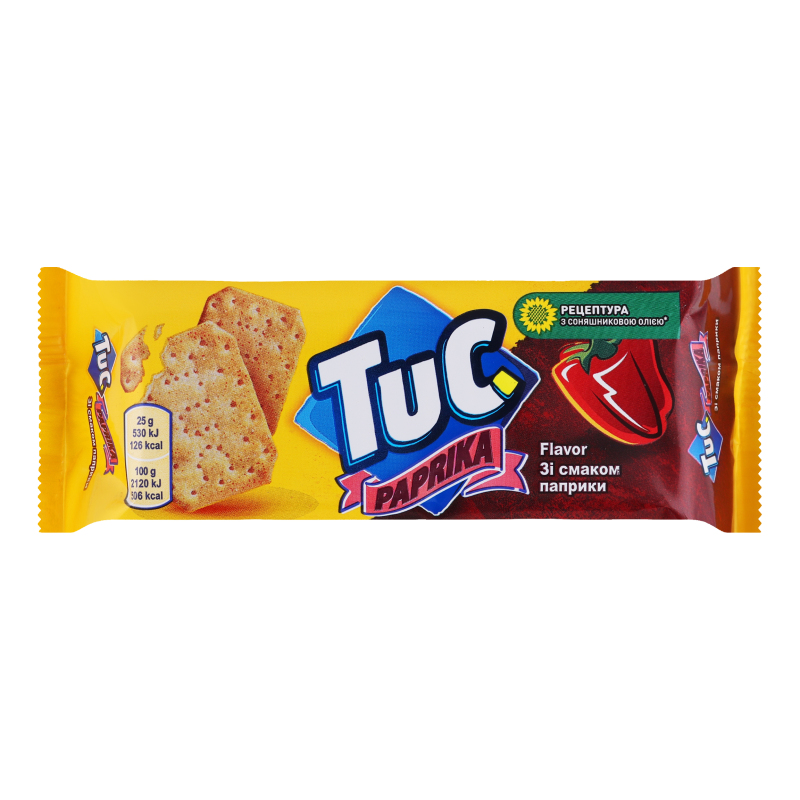 Крекер солоний Paprika Tuc м/у 4х