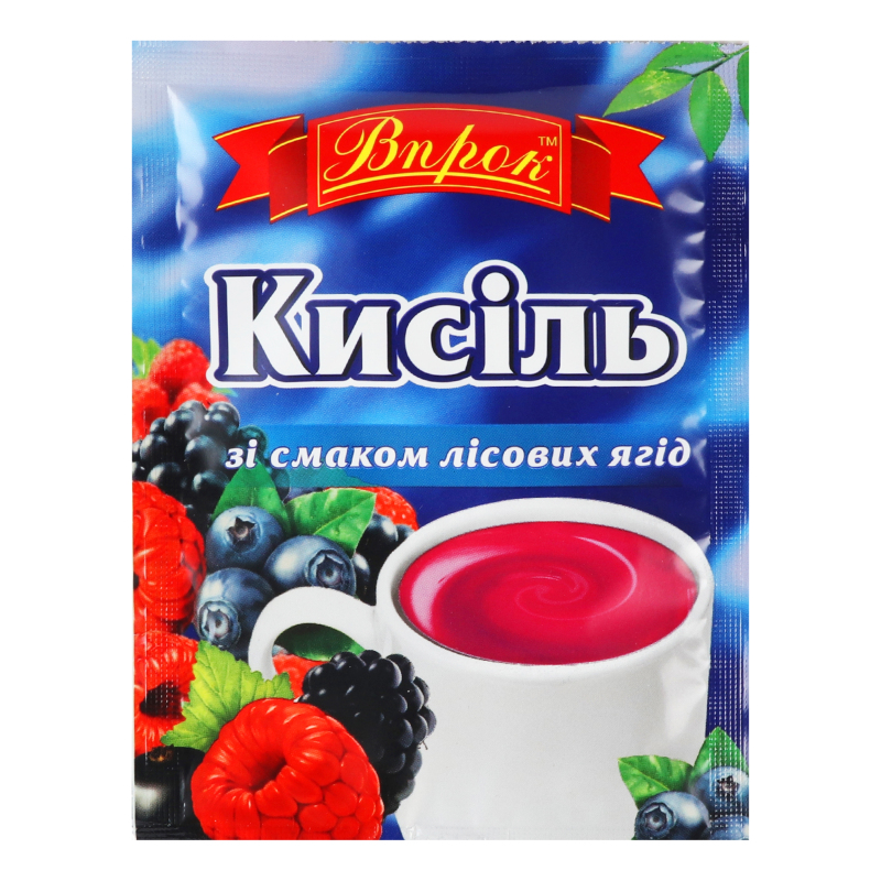 Кисіль зі смаком лісових ягід Впрок м/у
