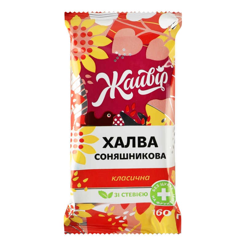 Халва соняшникова на фруктозі