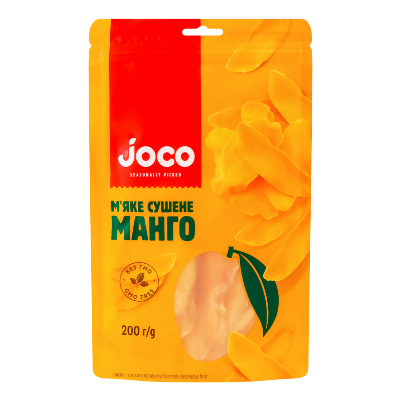 Манго сушене м'яке Joco д/п