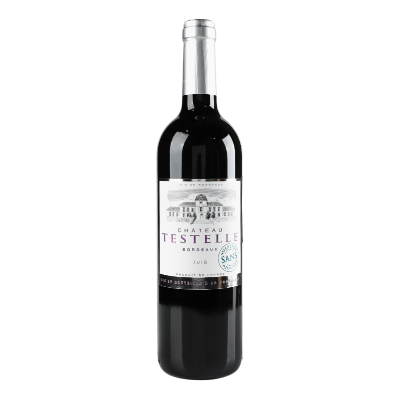 Вино 750мл 13.5% красное сухое Chateau Testelle бут Chateau