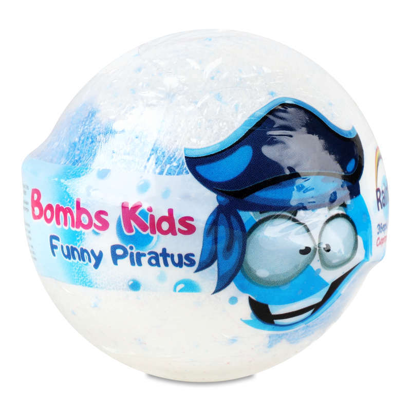 Бомба д/ванн Kids Веселий пірат 100г Crazy Bombs