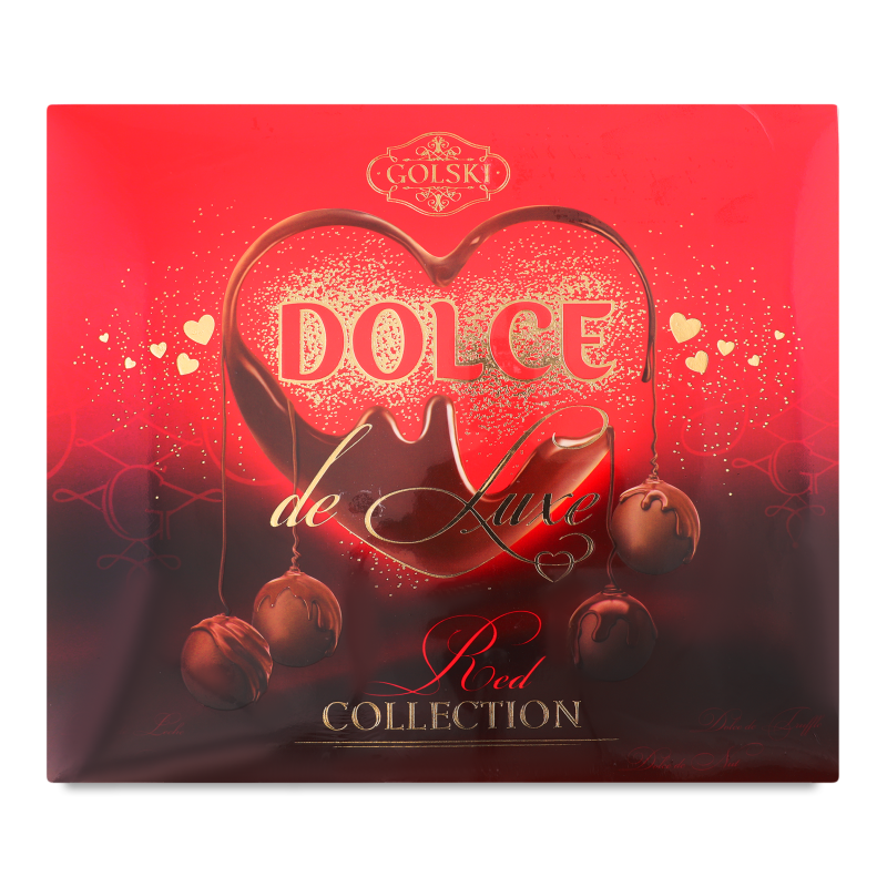 Цукерки Dolce de Luxe Red collection 320г Golski