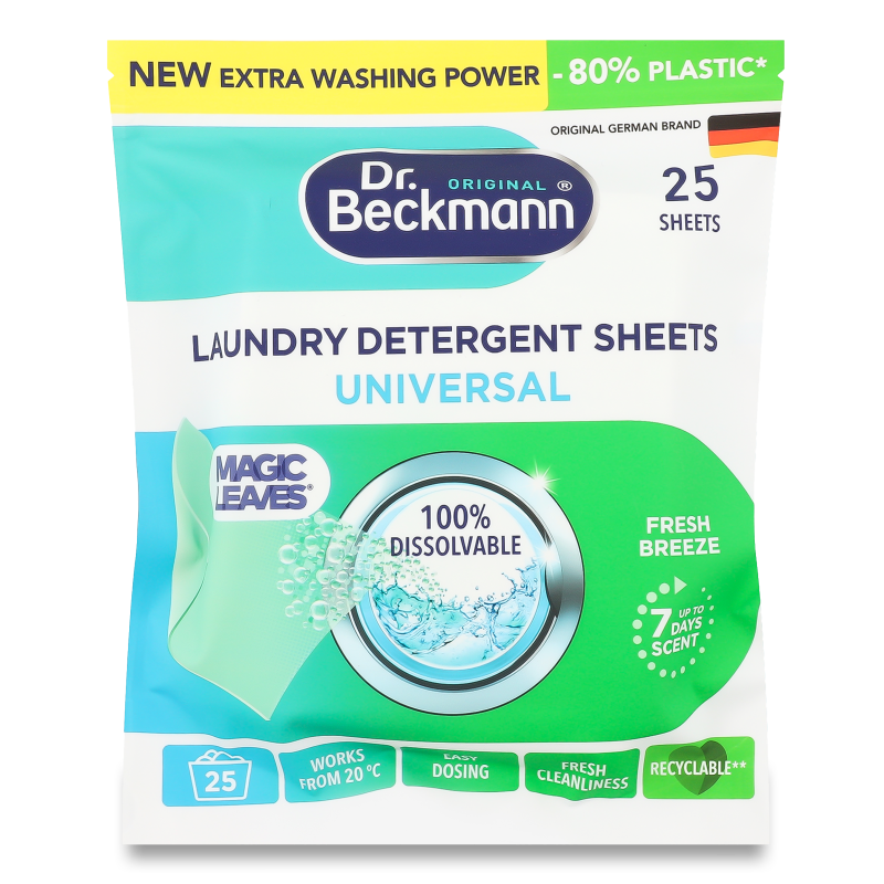 Серветки д/прання Меджик Лівс універсальні 25шт Др.Бекман