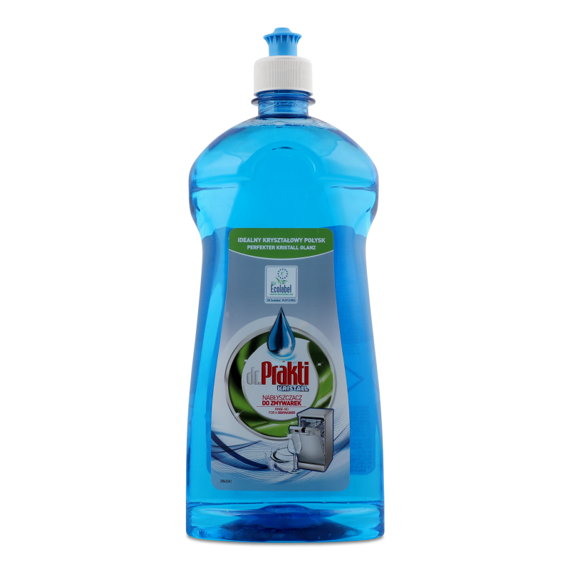Рідина д/посудомийної машини Kristall д/надання блиску посуду 1л Dr. Prakti