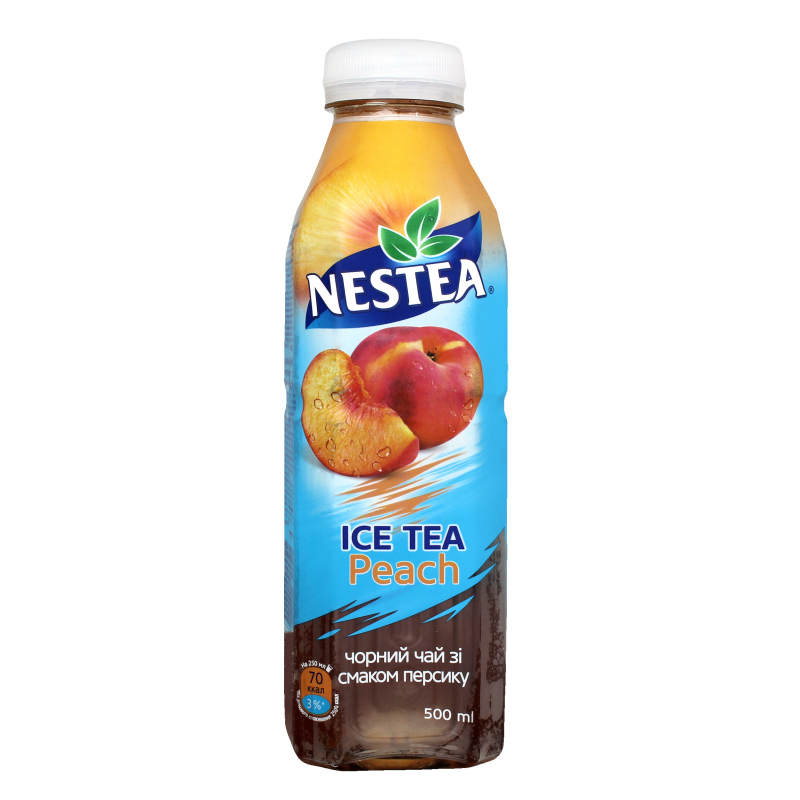 Чай холодный черный Peach Ice Tea Nestea п/бут 0.5л Nestea ...