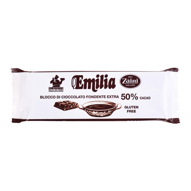 Шоколад чорний Emilia 50%(8004735124262): купить в интернет
