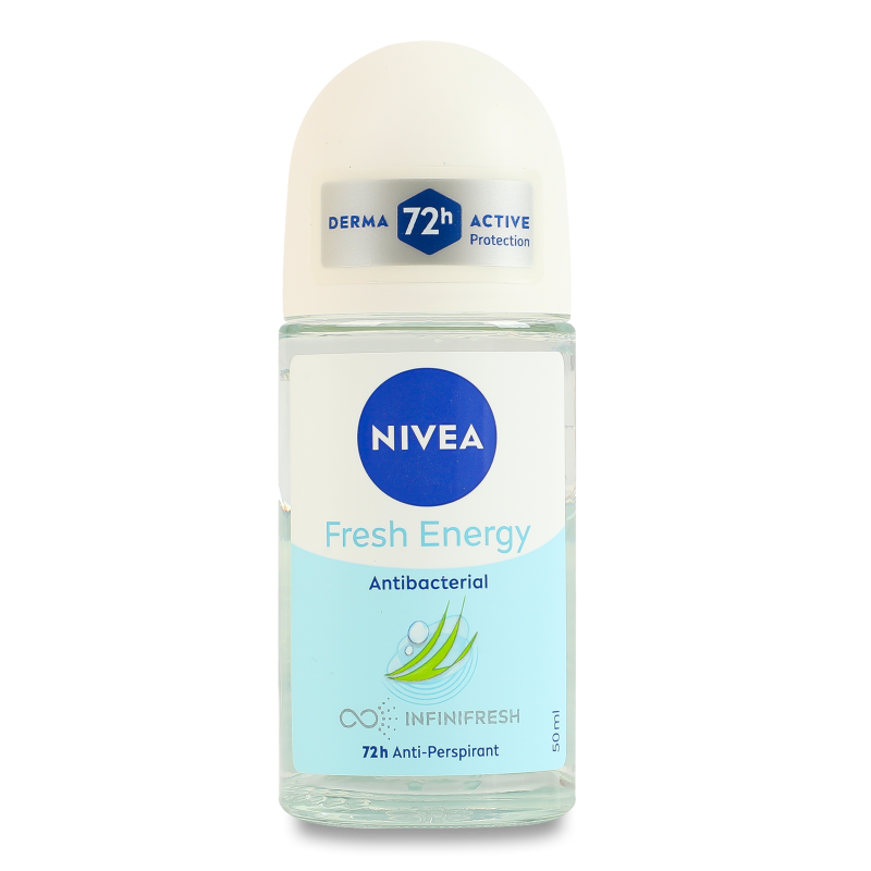 Антиперспірант Енергія свіжості кульковий 50мл Nivea
